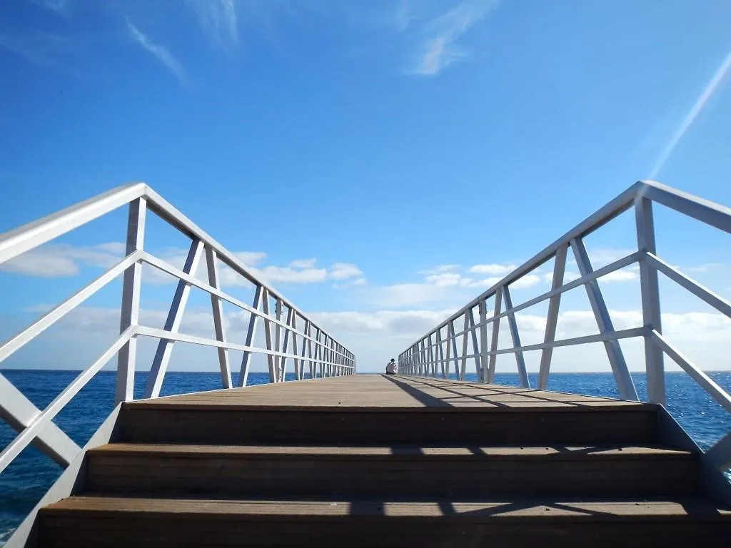 Apartment Ocean Front Property With Pool Bbq & 300Mb Wifi Candelaria