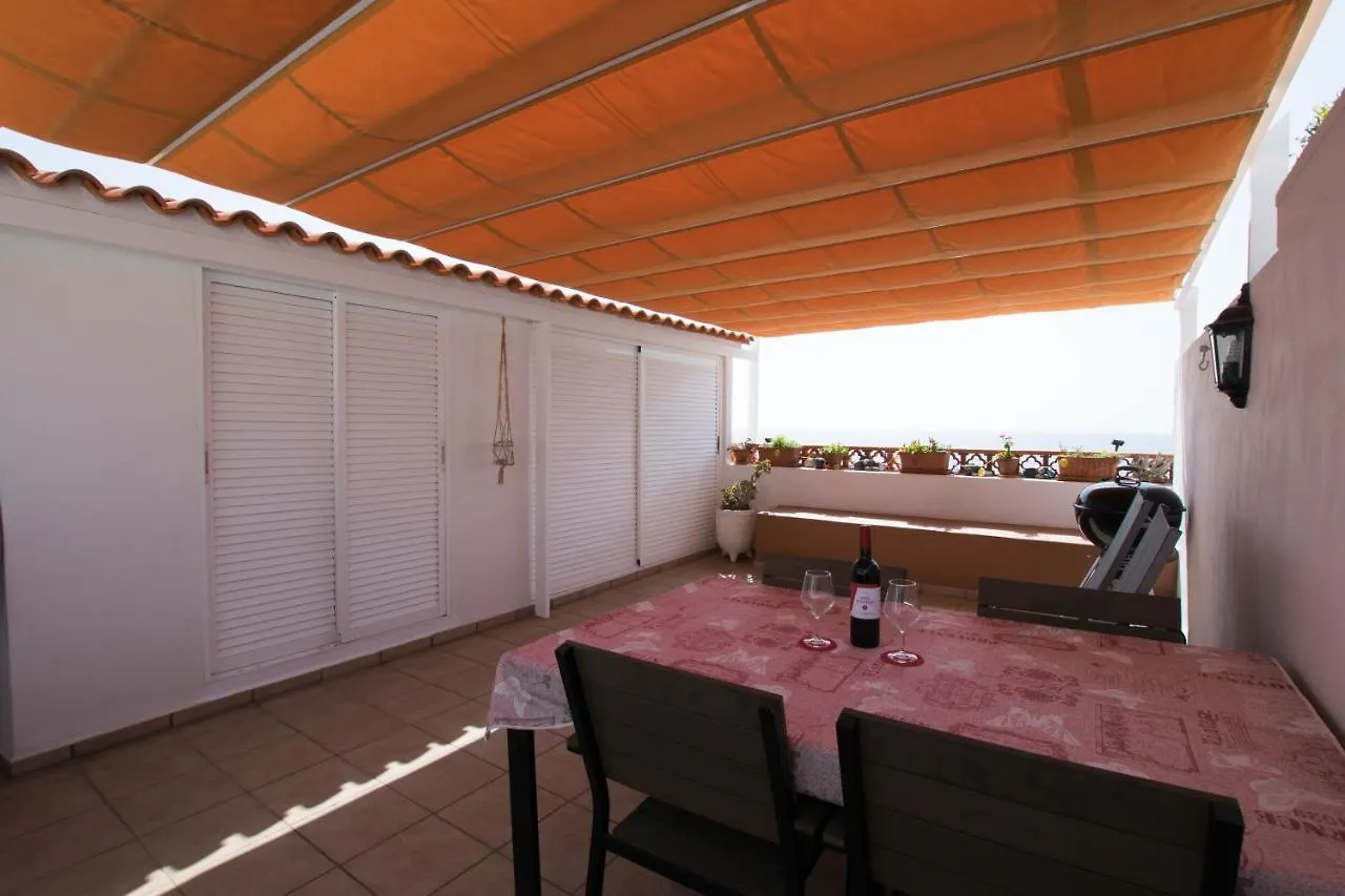 Apartment Ocean Front Property With Pool Bbq & 300Mb Wifi Candelaria Spain